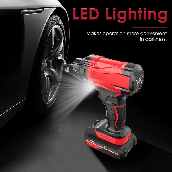 150PSI Cordless Car Tire Pump 6000mAh Rechargeable Tire Inflator 12V Portable Electric Air Compressor With LED Light For Car Bike Motorcycle Ball
