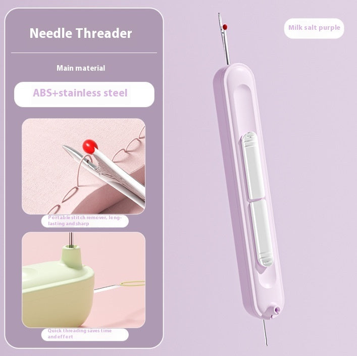 Needle Threading Thread Guide Machine Hand Sewing Tools For The Elderly
