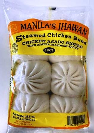 Manila's ihawan (SIOPAO) Steamed chicken Buns(28.5oz)