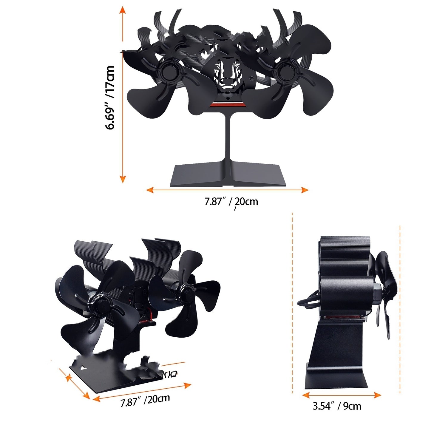 Heater Fan Christmas Air Circulator