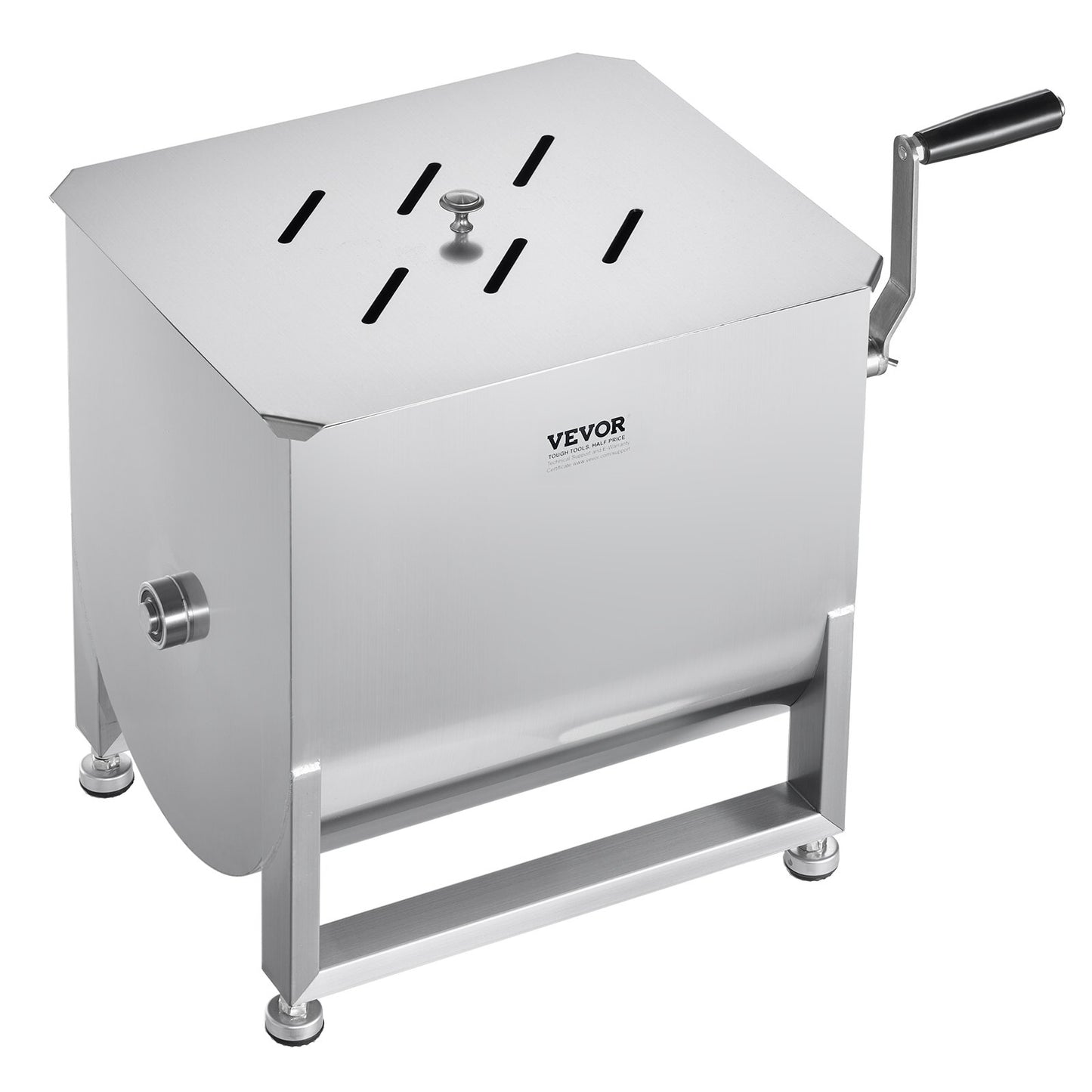 Manual Meat Mixer 80L Fixed Tank Mixing Max 80LB For Meat Sausage Mixer Machine