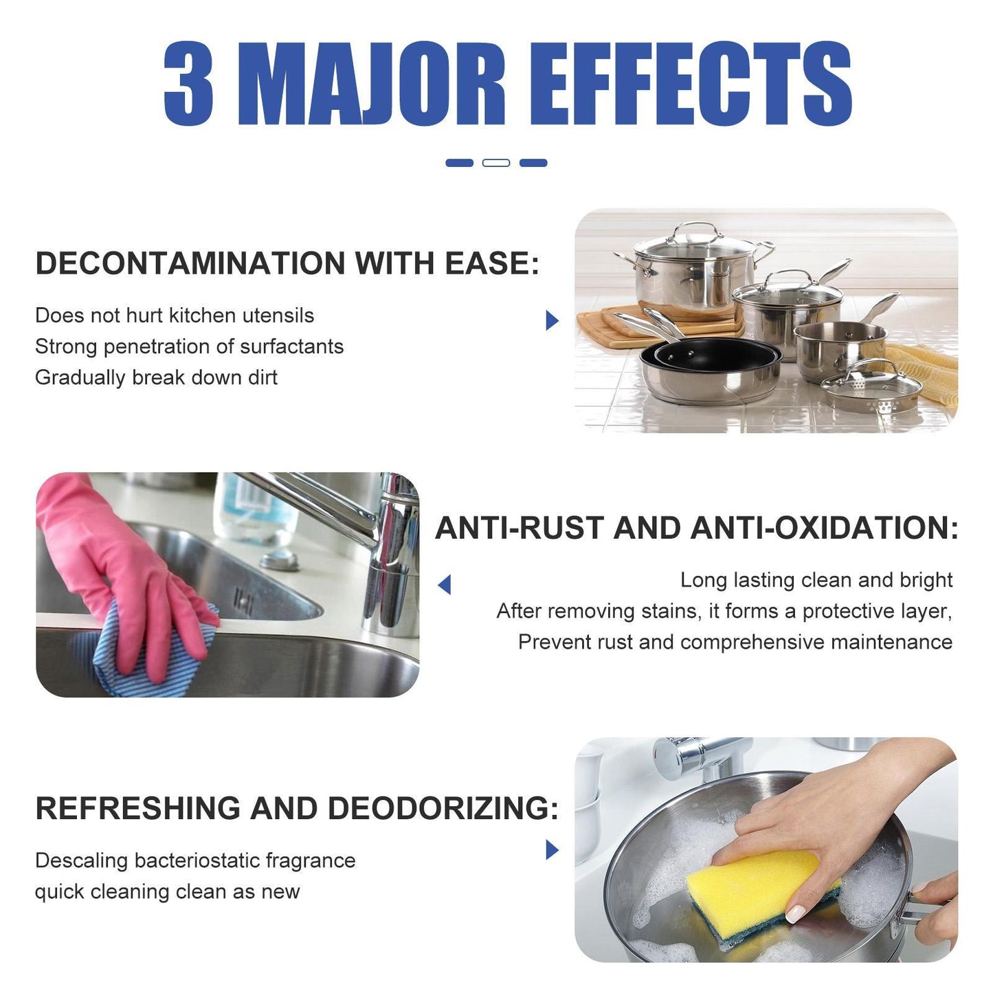 Fish Oil Foam Multifunctional Kitchen Stove Range Hood Heavy Oil Cleaner