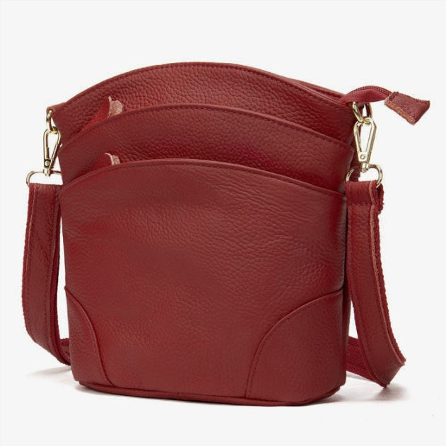 Women's Genuine Leather Crossbody Bag