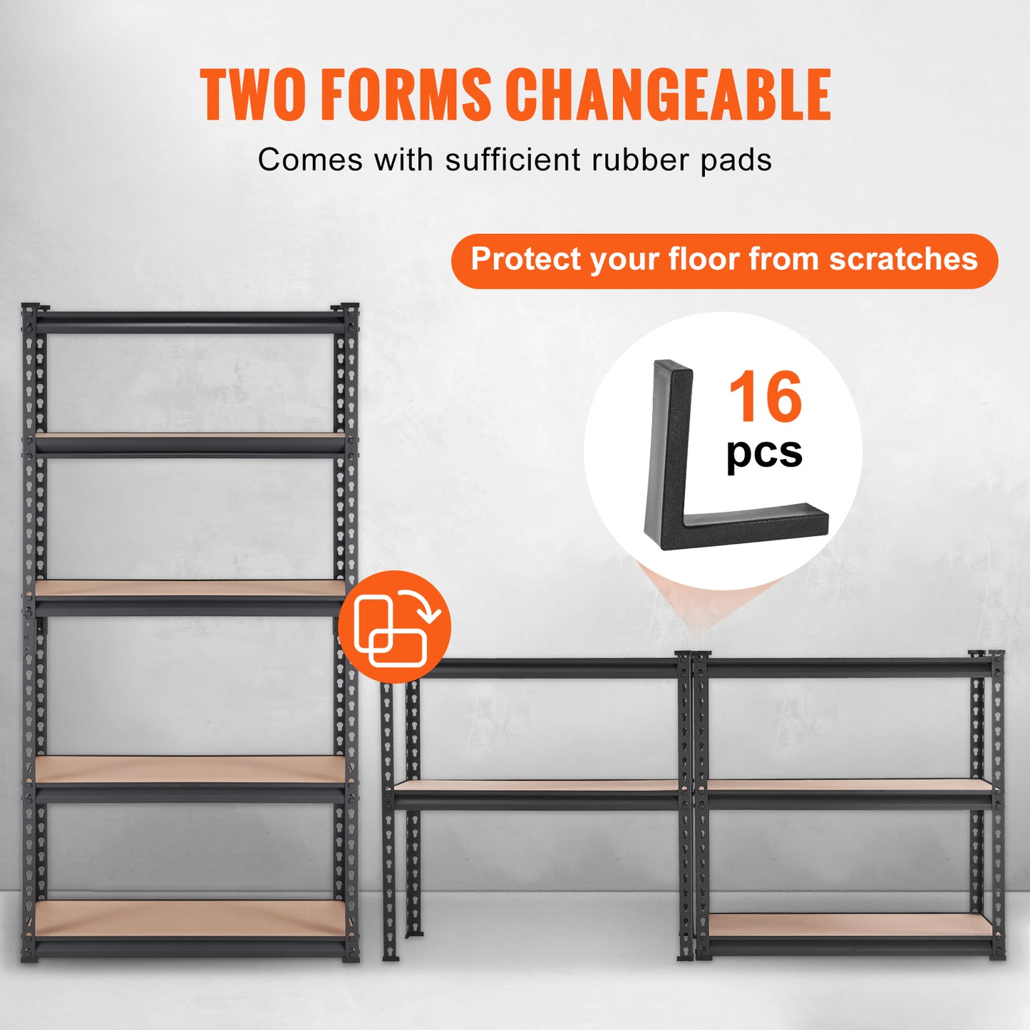 Storage Shelving Unit, 5Tier Adjustable, 2000 Lbs Capacity, Heavy Duty Garage Shelves Metal Organizer Utility Rack, Black, 30L X 12W X 60 H For Kitchen Pantry Basement Bathroom Laundry