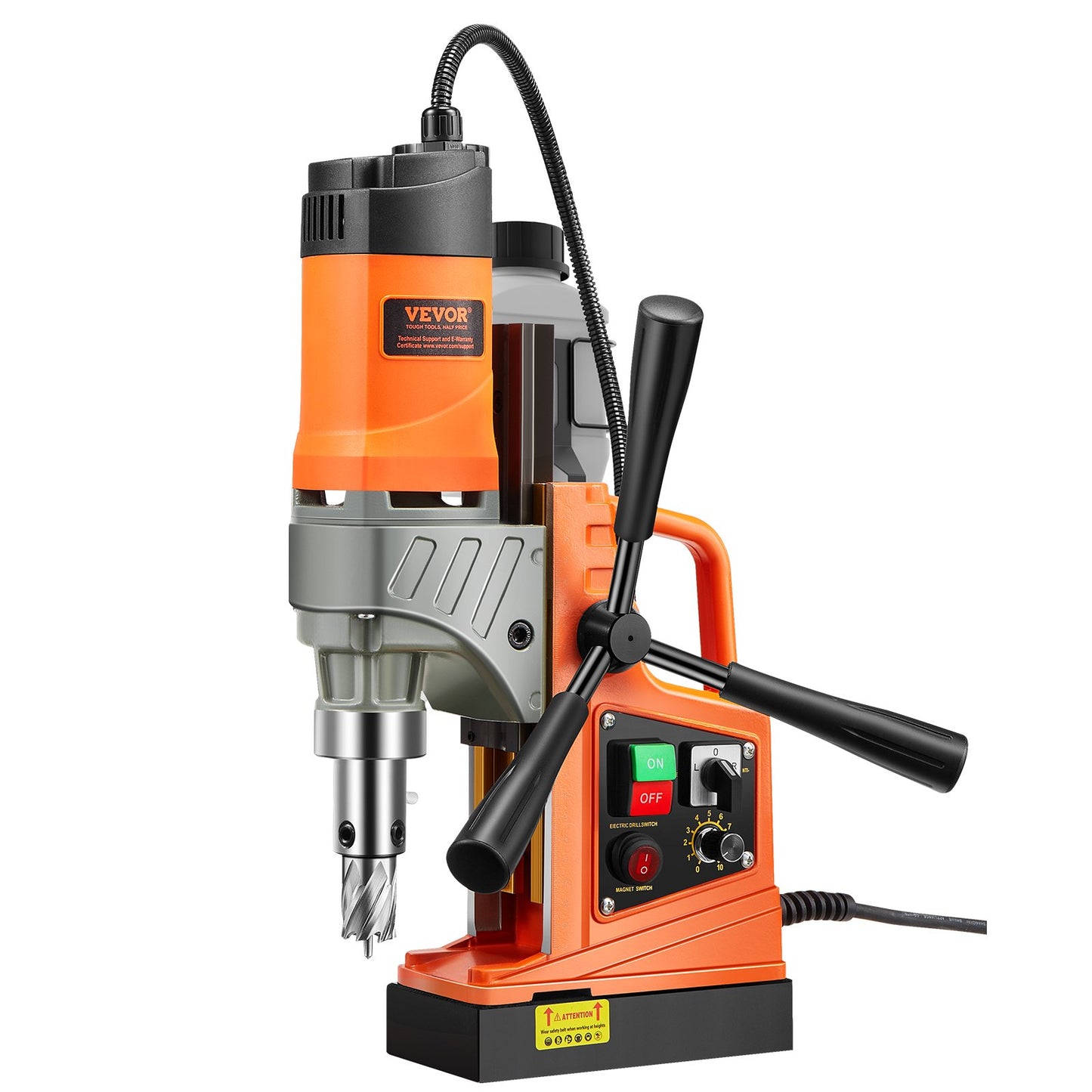Magnetic Drill 1450W 12500N Portable Mag Drill Press 800RPM