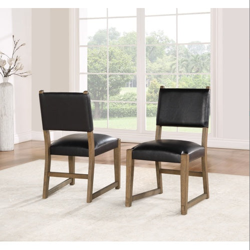 2 Atmore - Side Chair Black