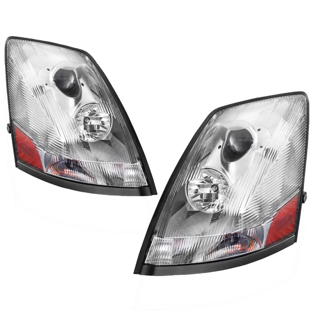 For 2004-2017 Volvo Vnl Headlamp Halogen Assembly White