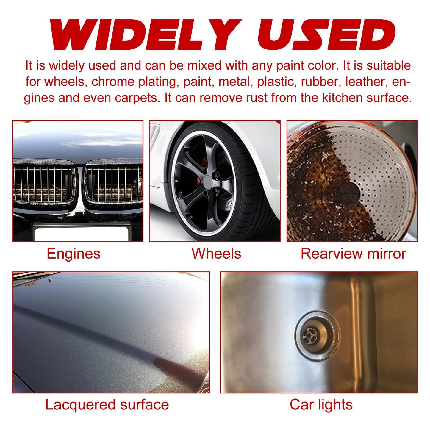Hongyue Nano Repair Protection Spray Car Coating Agent Car Paint Maintenance Coating Crystal Wax Seal Glaze Coating Spray