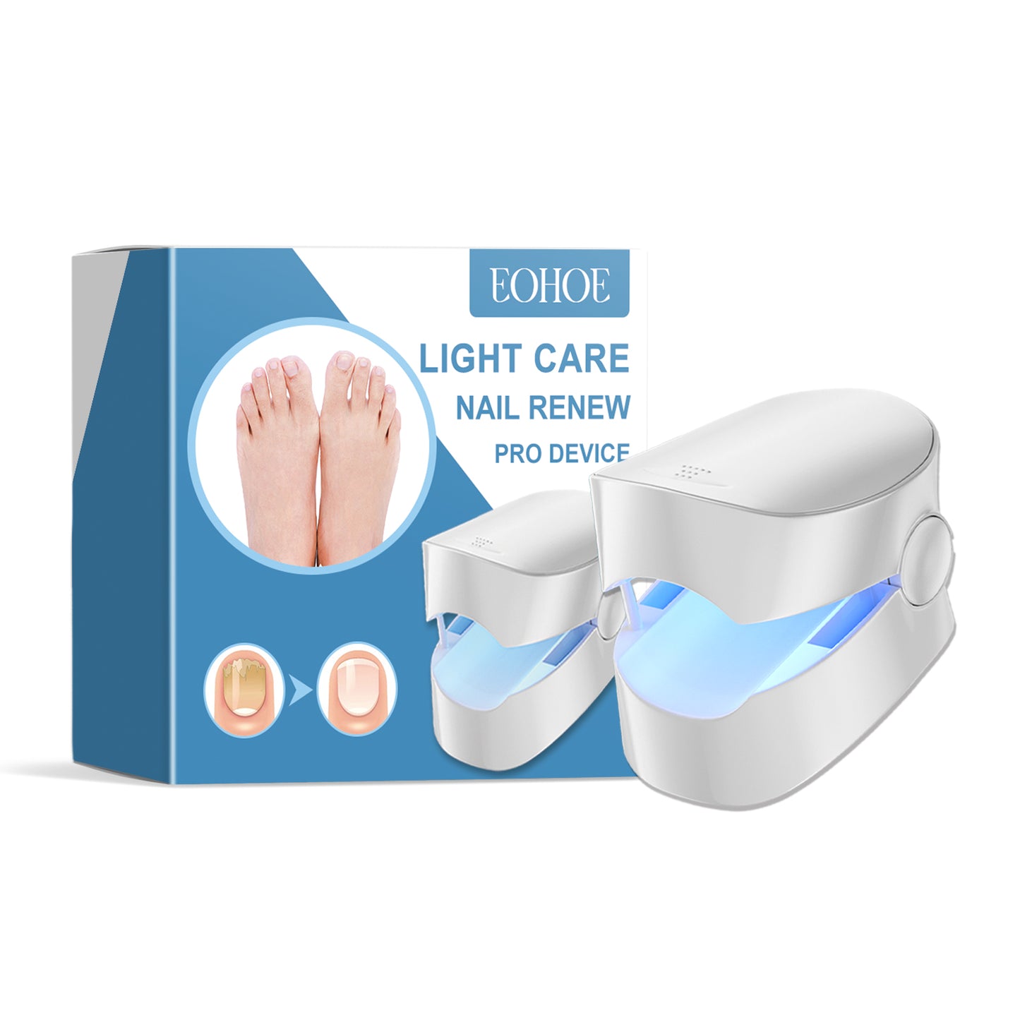 EOHOE Nail Repair Device Gentle Repair Of Nail Edge Rotten Nails, Nail Care, Cleaning And Polishing Nail Surface Care Device