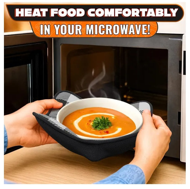 4 Piece Microwave Bowl Holder Set