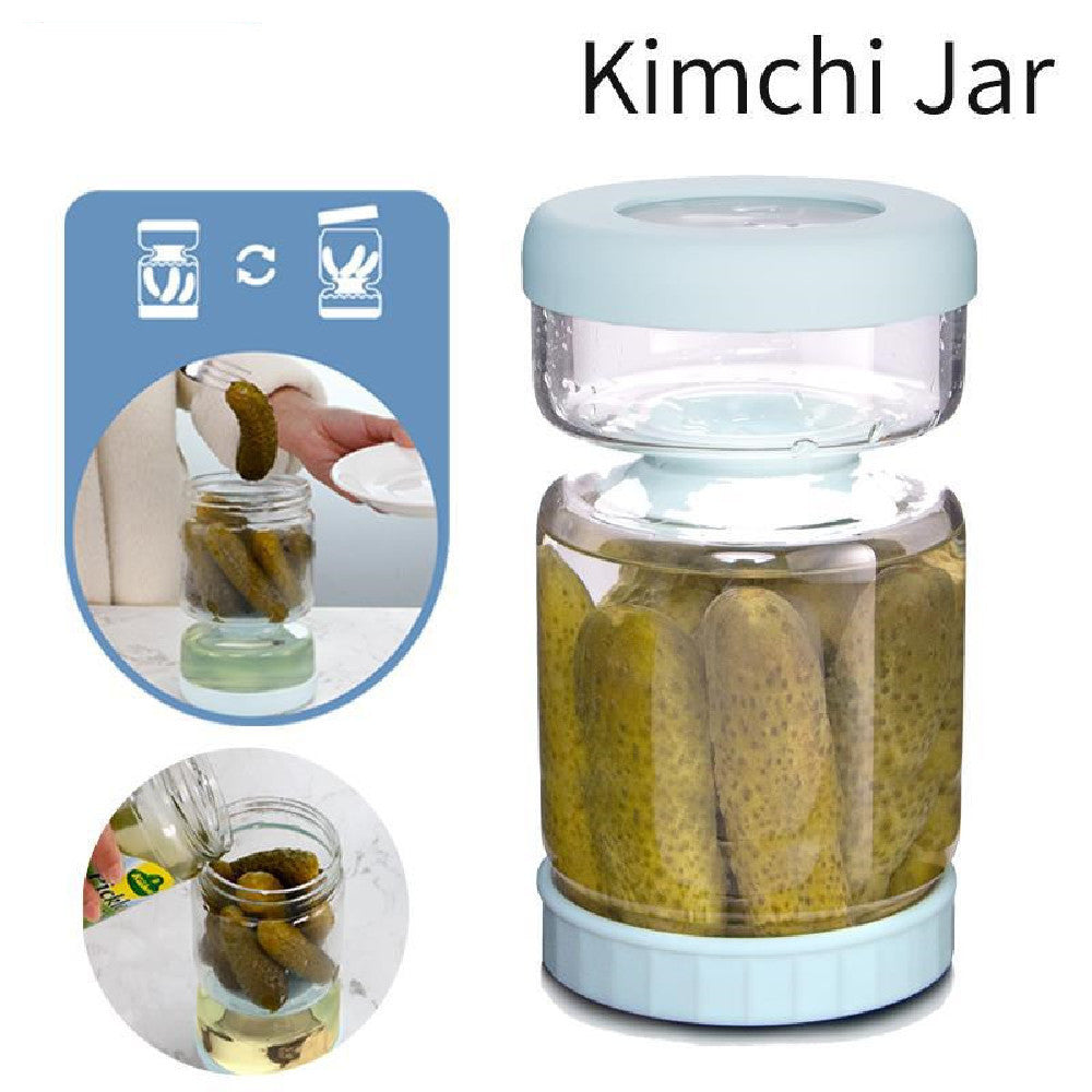 Kitchen Glass Food Storage Bottles and Strainer