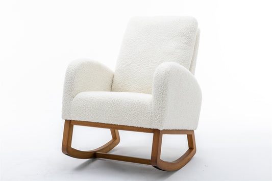 COOLMORE Living Room Comfortable Rocking Chair Living Room Chair