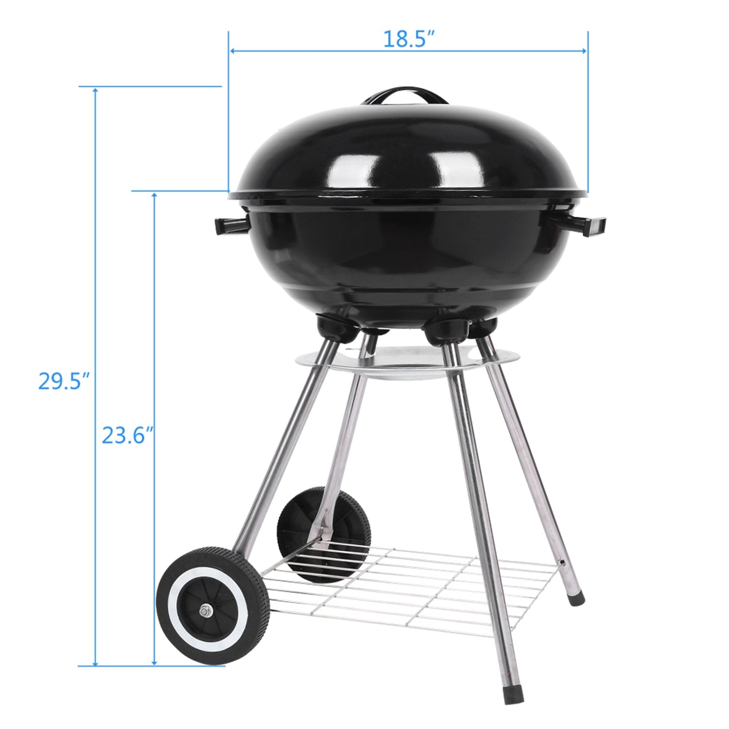 18in Enamel Spherical N001 Carbon Oven