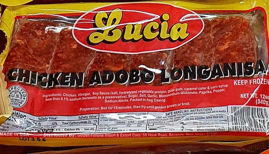 Lucia Chicken Adobo Longanisa