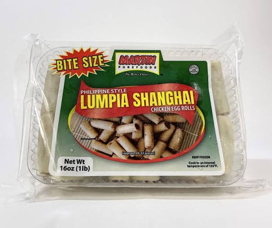 MARTIN PUREFOODS LUMPIA SHANGHAI BITE SIZE (CHICKEN)