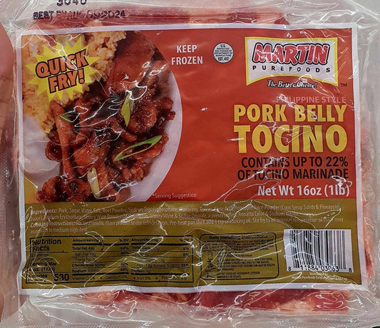 Martin's Purefoods Pork Belly Tocino