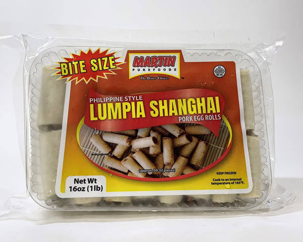 MARTIN PUREFOODS LUMPIA SHANGHAI BITE SIZE (PORK)