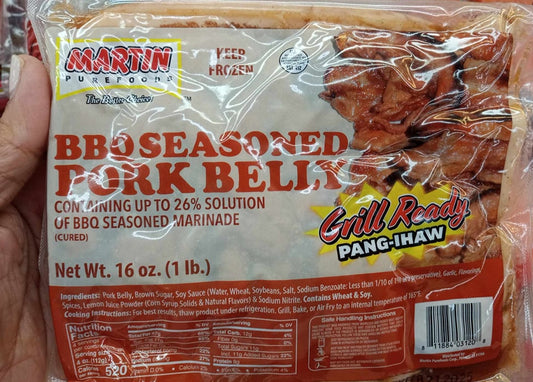 MARTIN PUREFOODS BBQ SEASONED PORK BELLY