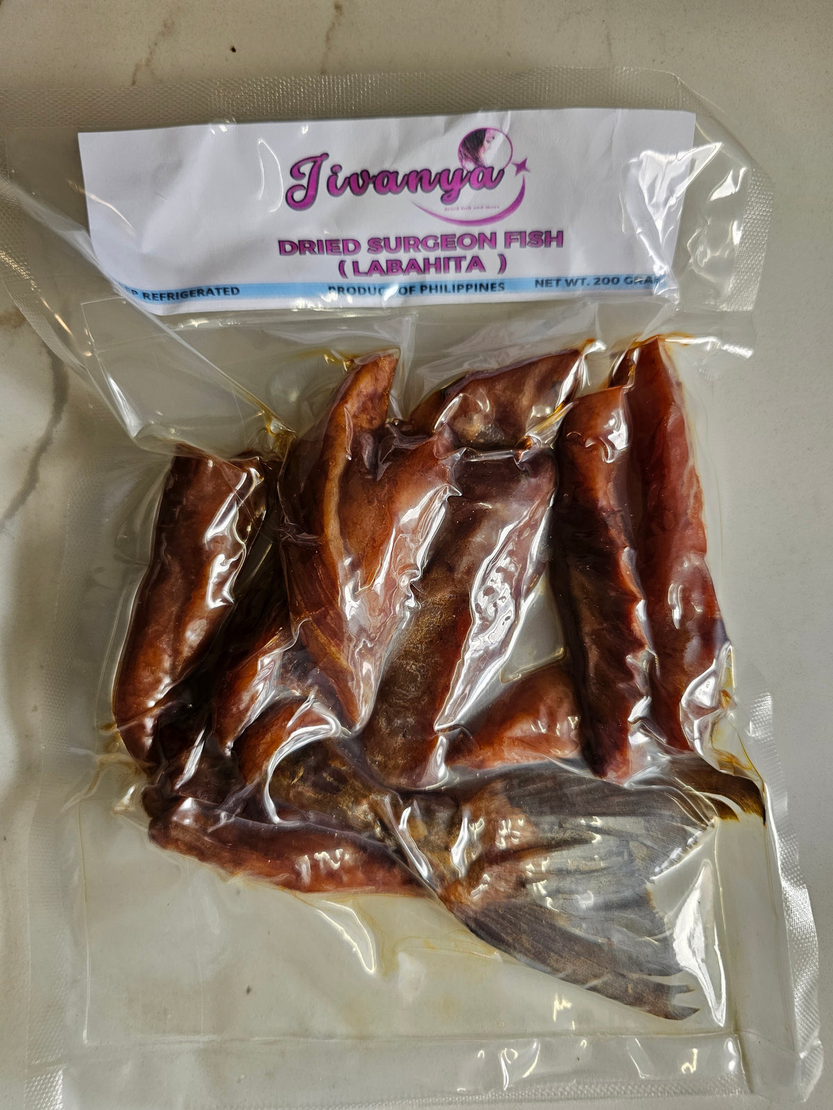 Jivanya Dried Labahita - Surgeon Fish - 200g