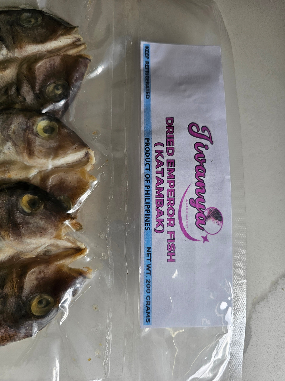 Jivanya Dried Katambak - Trumpet Emperor - 200 grams