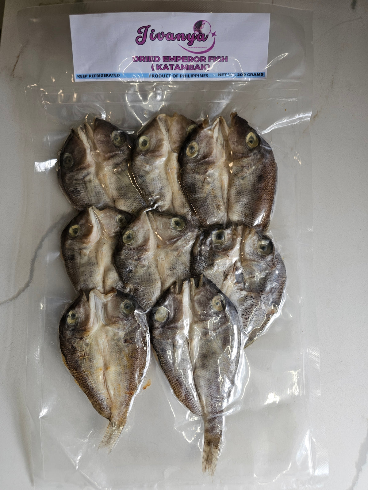 Jivanya Dried Katambak - Trumpet Emperor - 200 grams