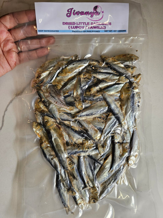 Jivanya Dried Lupoy/Tawilis - Little Sardines - 200 grams