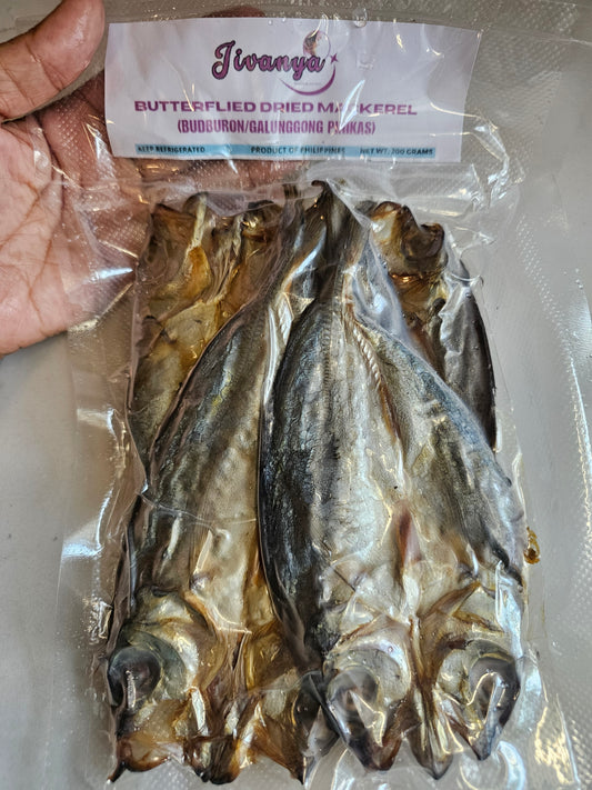 Jivanya Dried Budburon Pinakas - Mackerel - 200 grams
