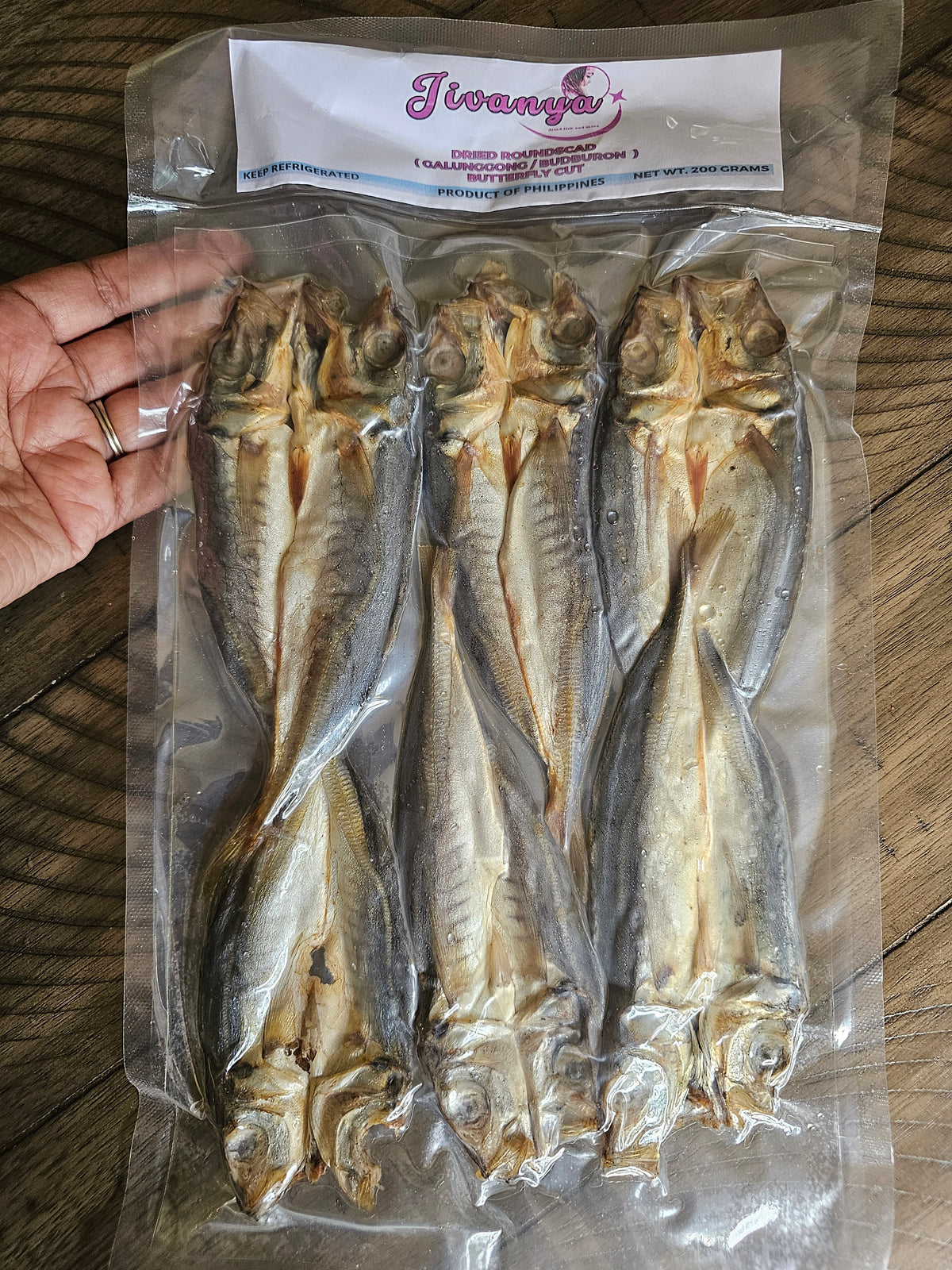 Jivanya Dried Budburon Pinakas - Mackerel - 200 grams