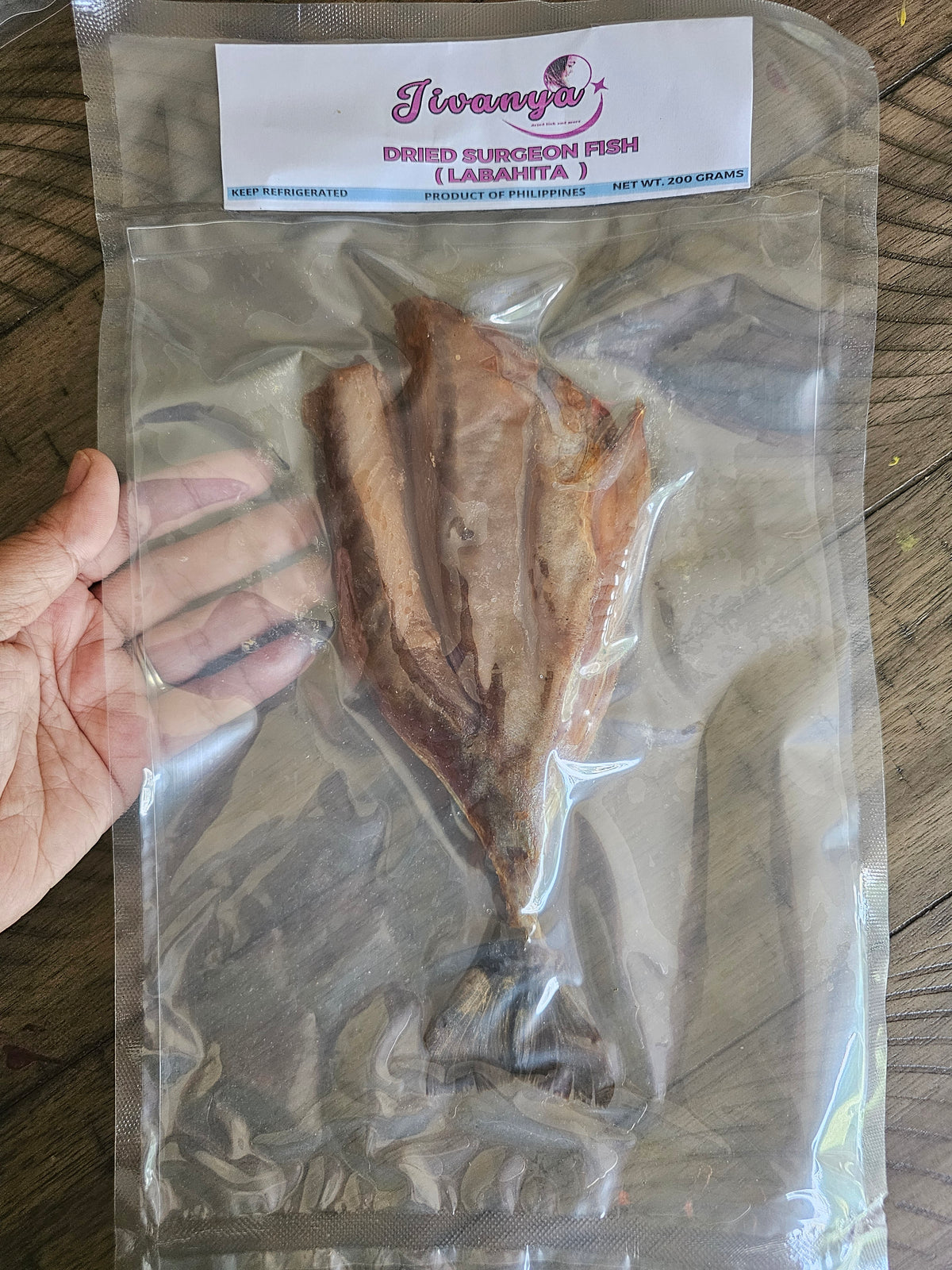Jivanya Dried Labahita - Surgeon Fish - 200g