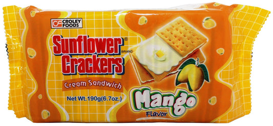 SUNFLOWER CRACKERS CREAM SANDWICH MANGO